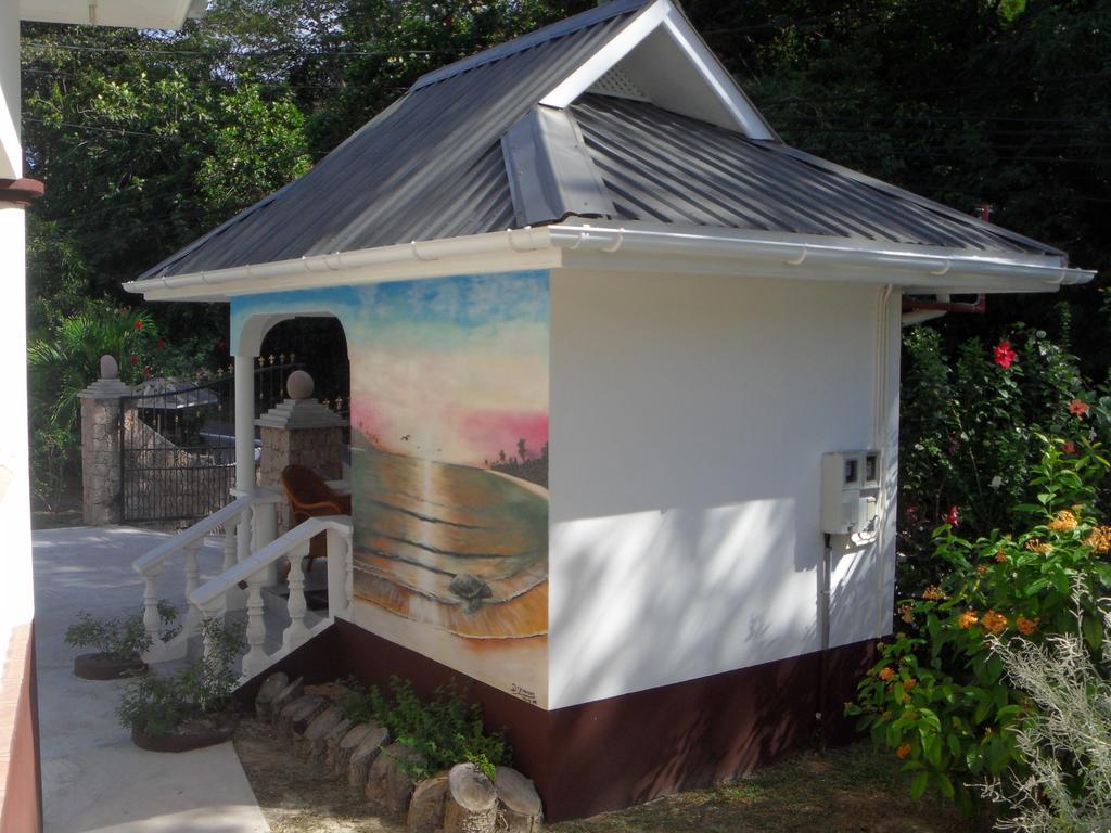 Acquario Guesthouse Anse Volbert Village Buitenkant foto